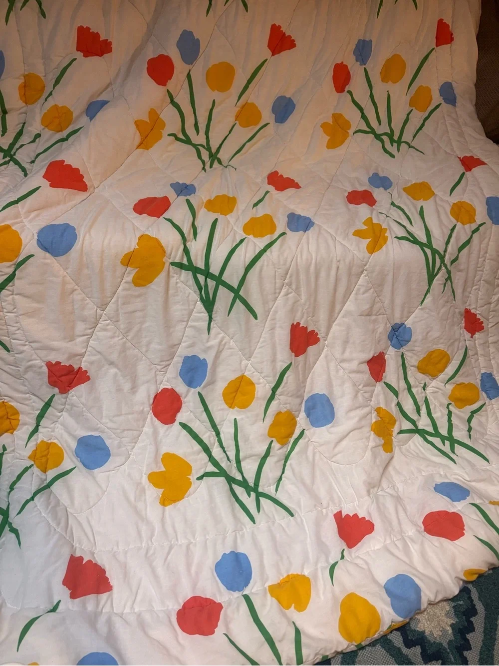 Seven flowers  1970s Marimekko by Dan River